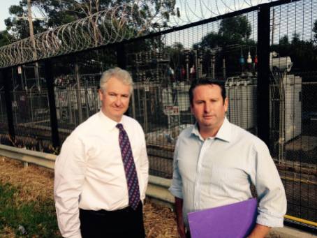 Adam and Campbelltown MP, Greg Warren calling for action to stop the skyrocketing power prices.